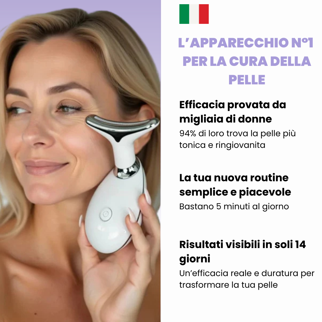 LushLift Pro™ - Massaggiatore Lifting Viso Rassodante