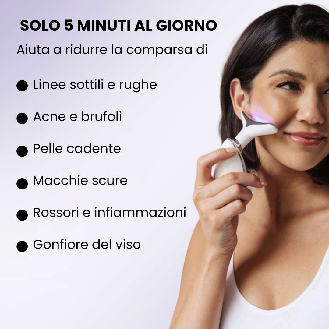 LushLift Pro™ - Massaggiatore Lifting Viso Rassodante