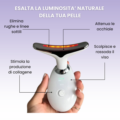 LushLift Pro™ - Massaggiatore Lifting Viso Rassodante